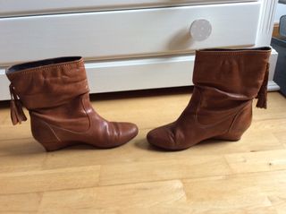 Botines de cuero Fosco