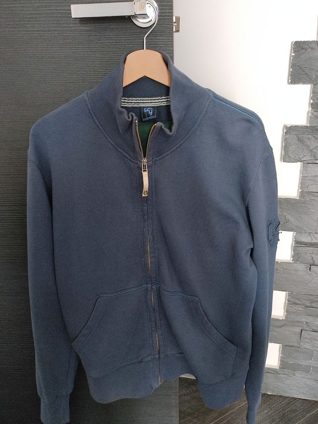 Felpa kejo uomo taglia L Blu