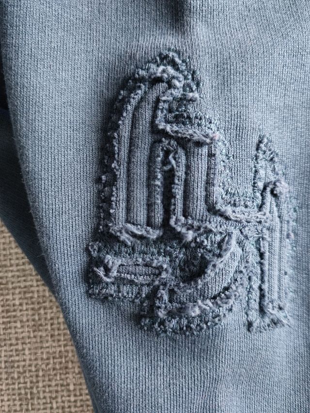 Felpa kejo uomo taglia L Blu