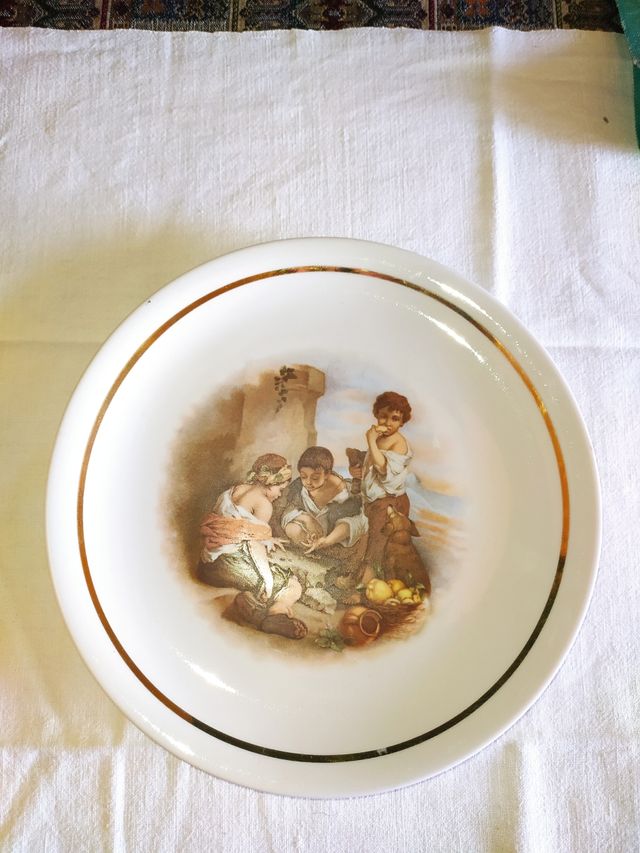 Piatto vintage porcellana Bavaria