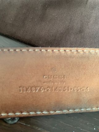 Gucci cinturón
