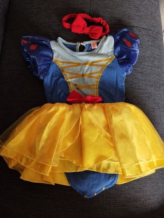 Disfraz Blancanieves bebe