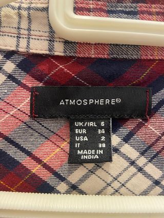 Camisa de cuadros de Atmosphere