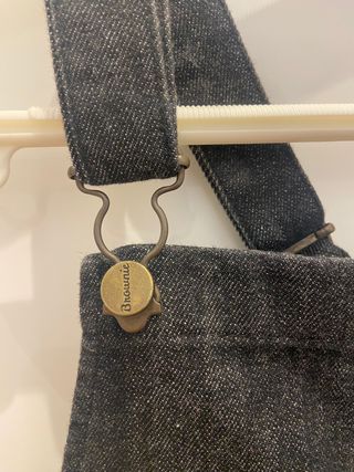 vestido pichi gris de Brownie