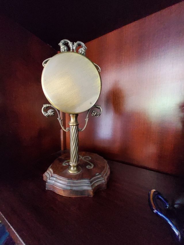 Reloj anticuario madera noble muy antigua