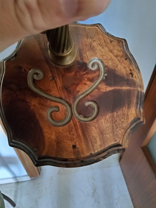 Reloj anticuario madera noble muy antigua