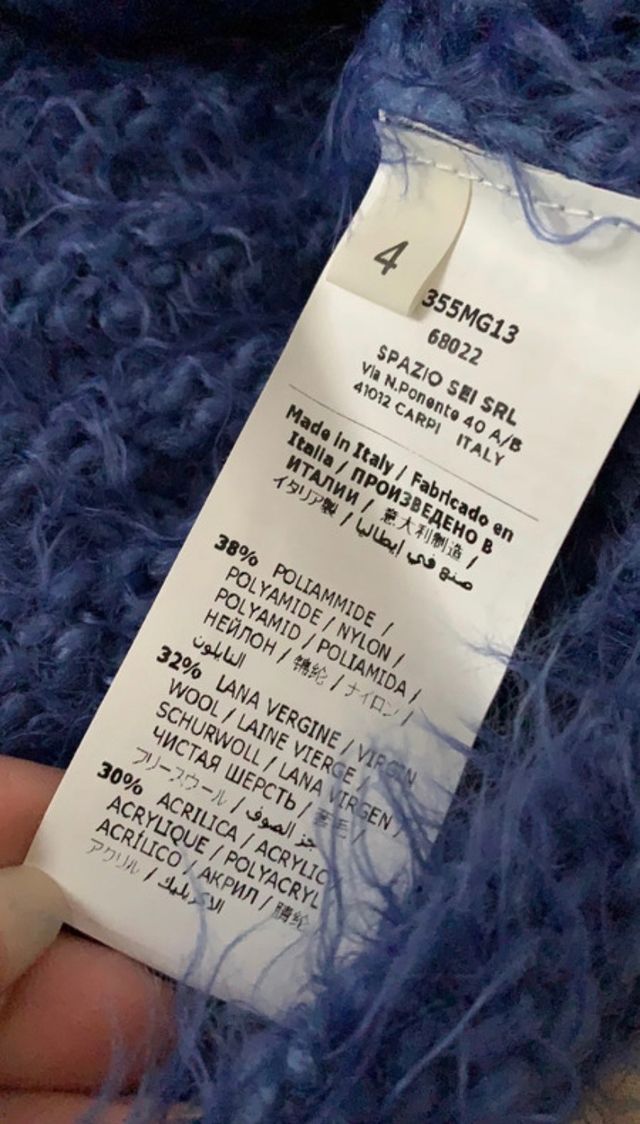 Abito con poncho Coprispalle Miss Blumarine 4 anni