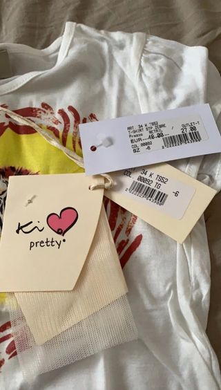 T-shirt Ki6 pretty 6 anni