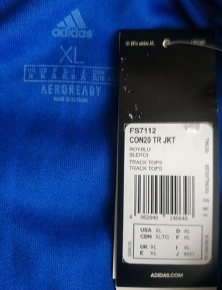 Chaqueta de chándal Adidas CON20 TR JKT