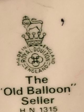 The Old Balloon Seller HN 1315