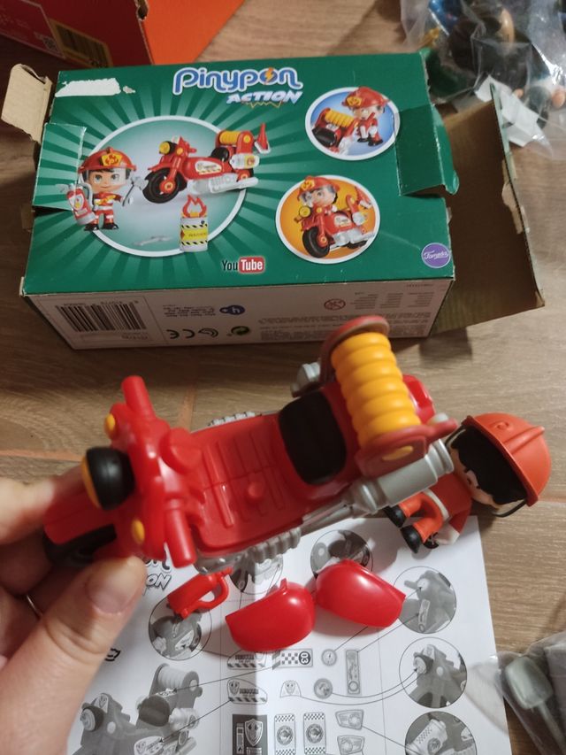PinyPon action bombero