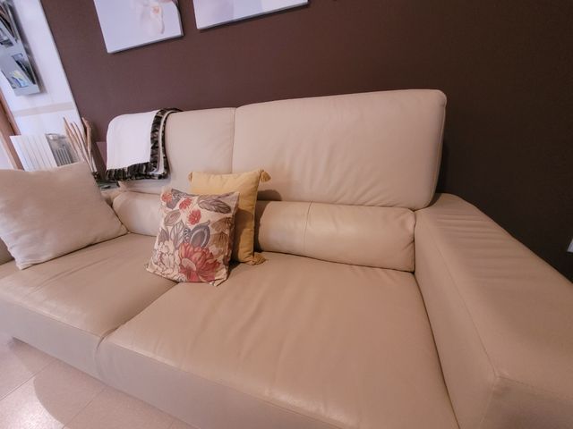 Sofa piel/polipiel
