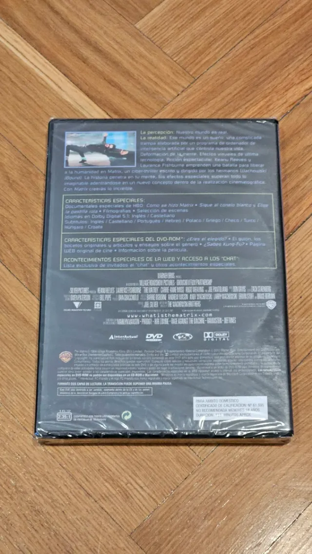 DVD - NUEVO Matrix Trilogia