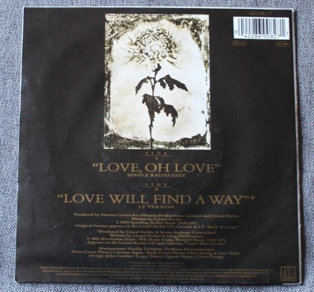 Lionel Richie
Love, oh love (4 temas, 1992)