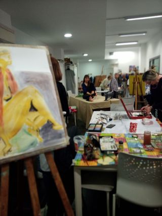 Soy modelo de bellas artes