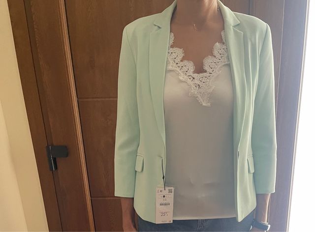 Blazer mujer y lencero.