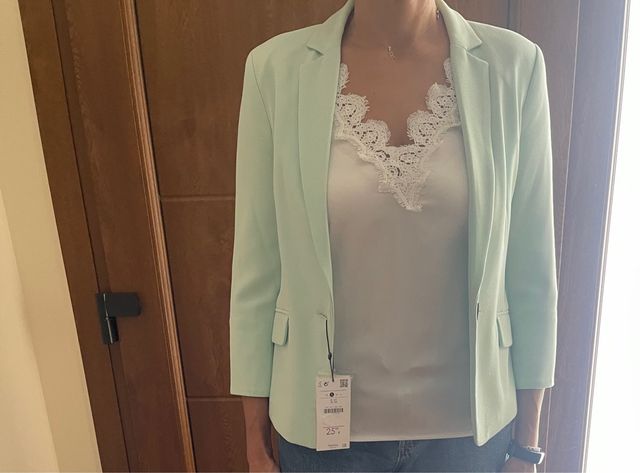 Blazer mujer y lencero.