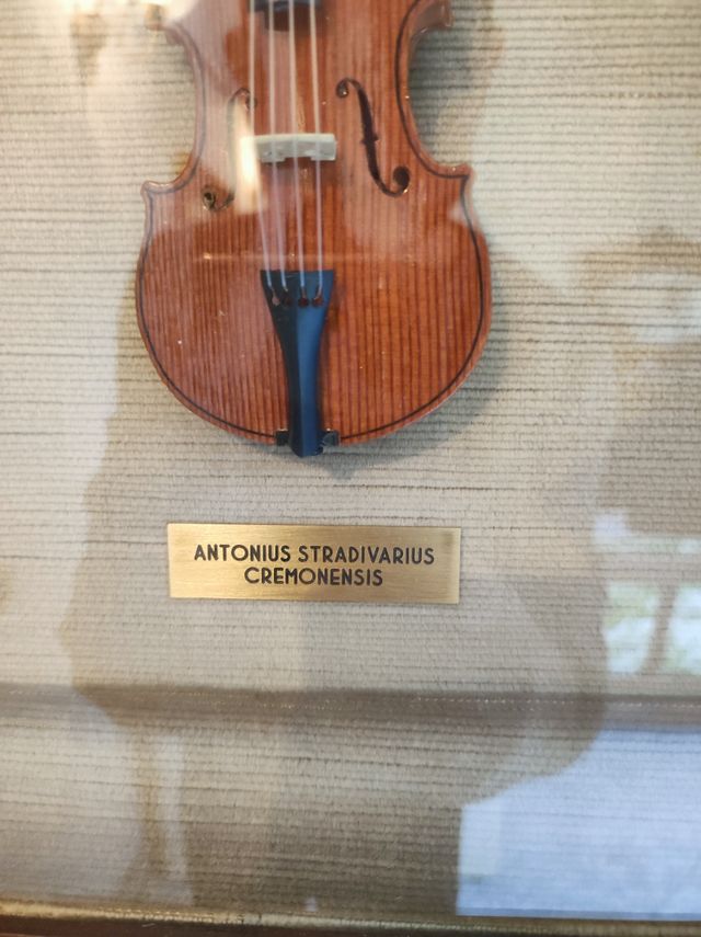 Quadro con riproduzione miniatura Stradivarius
