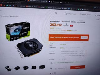 Nvidia Asus GTX 1650 OC DDR6