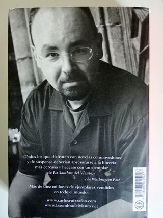 La Sombra del Viento. Carlos Ruiz Zafón