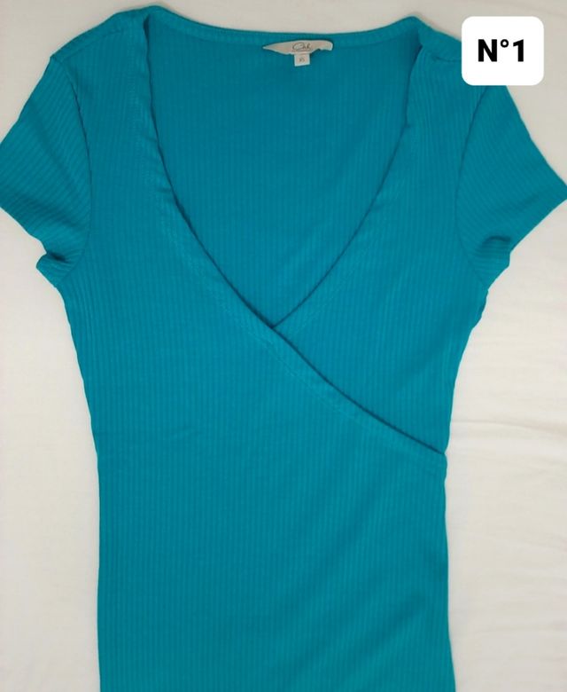 Lote verano 10 camisetas tops tallas XS y S blusa