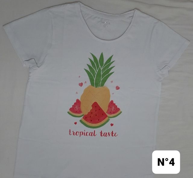 Lote verano 10 camisetas tops tallas XS y S blusa