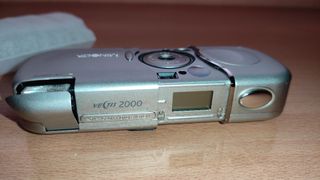 Cámara de fotos Minolta.