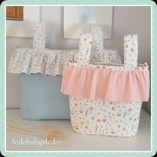 Bolsos individuales y gemelares.