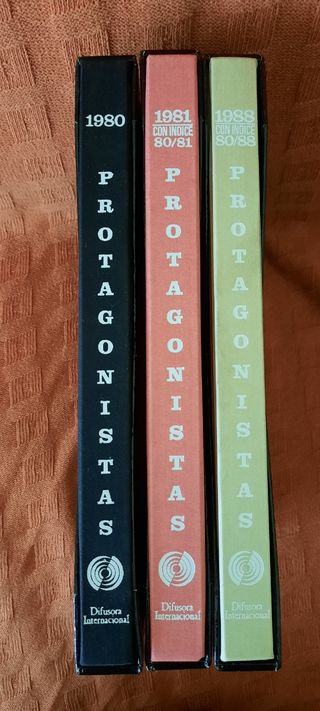 Colección Protagonistas del Año 9 tomos (80-88)