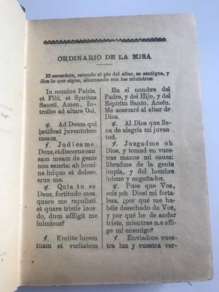 Oficios y misas de la semana santa