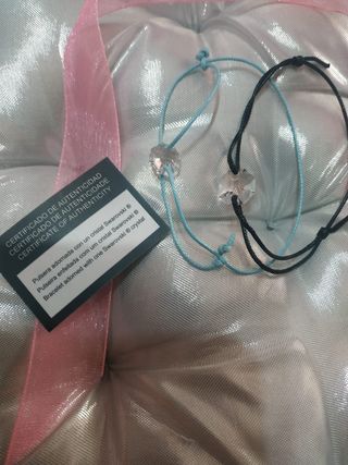 Dos pulseras Swarovski