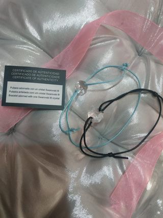 Dos pulseras Swarovski