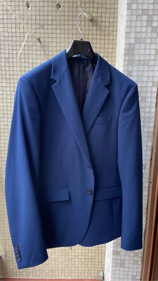 Chaqueta azul (usada solo una vez)