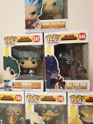 Set 9 Funko pop my hero academia