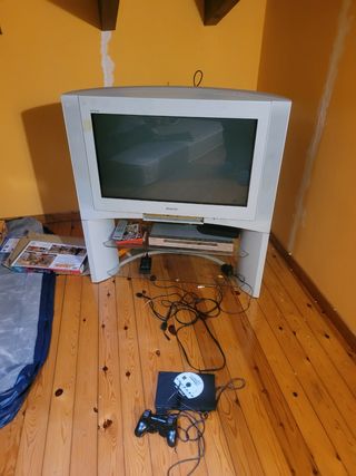 T.V Sony + DVD + Decodificador