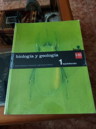 libro biología y geología 1° bachillerato