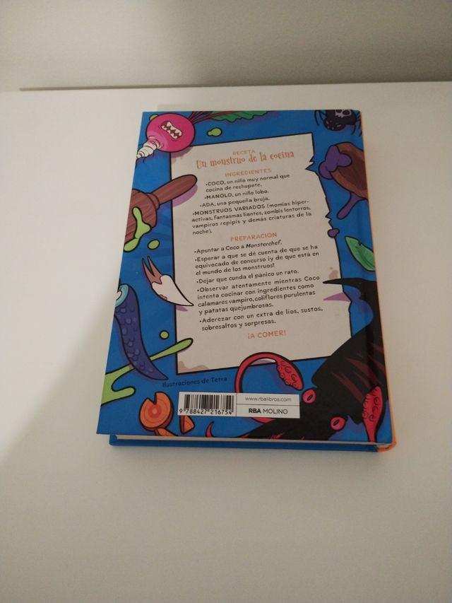 Libro Monster Chef Un monstruo en la cocina