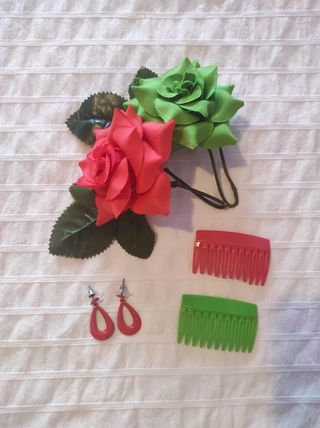 Traje flamenca niña 5 a 6 años