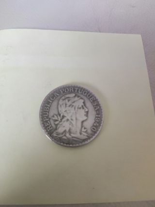 1 Escudo Portugués 1940