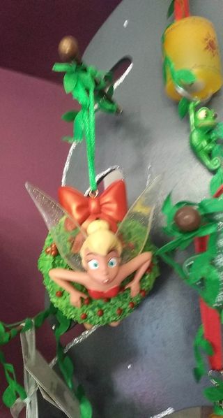 Decorazione decorativa a forma di fata con carillon Disney Peter Pan