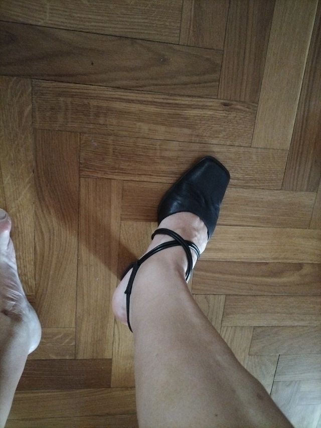zapato destalonado