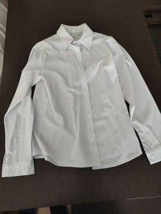 Camisa y falda blanca para Cosplay