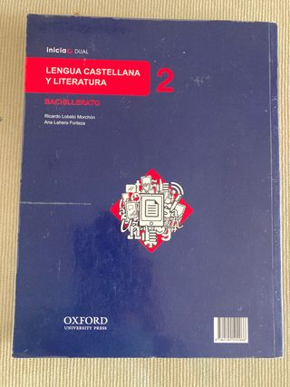 Lengua castellana y Literatura. 2 bachi