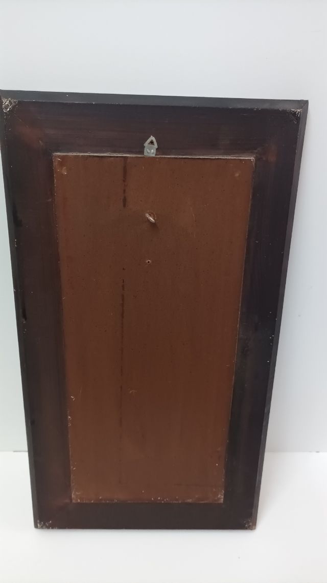 CUADRO FLORES ÓLEO SOBRE TABLA ANTIGUO