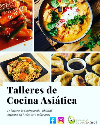 Talleres de cocina asiática personalizados!