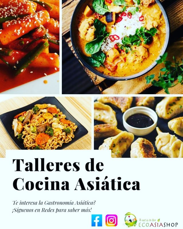 Talleres de cocina asiática personalizados!