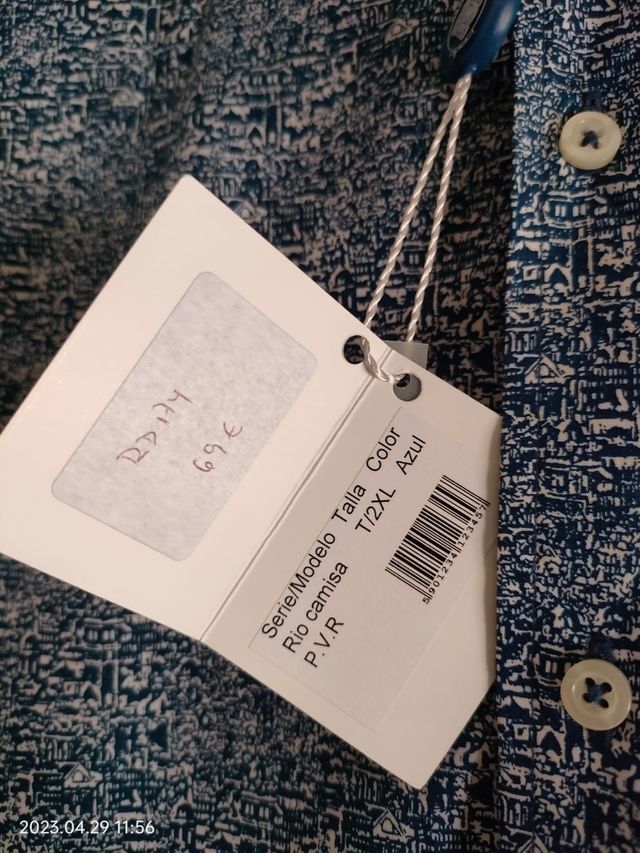 Camisa de hombre Rodia