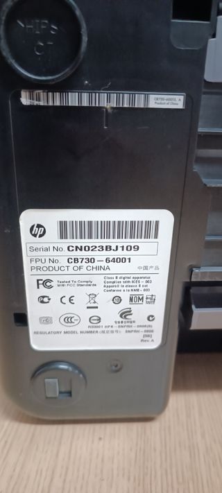 Impresora HP deskjet F2480 sin cables