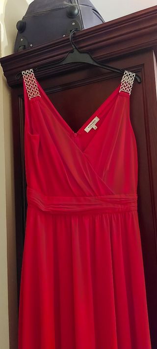 Vestido largo Rojo