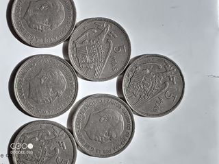 monedas FRANCISCO FRANCO 1957